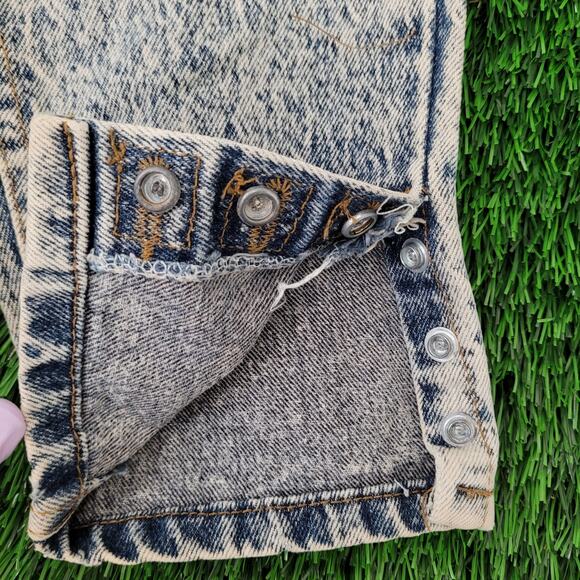 Vintage LEE Riders Mom Jeans Womens 00/0 23x29 Acid-Wash - Picture 10 of 16